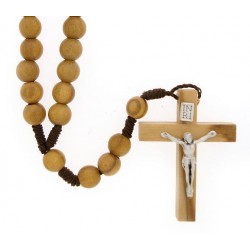 Rosary rope  Olive wood