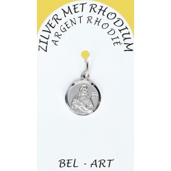 Medaille Zilver + Rhodium -...