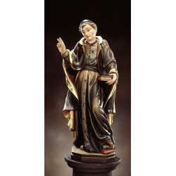 Statue Mère Aimante en Bois 20cm – Sculpture Spirituelle et Élégante