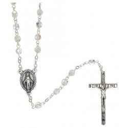 Rosary  Semicrystal  White