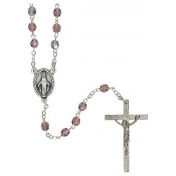 Rosary  Semicrystal  Amétyste