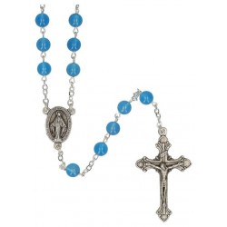 Blue Rosary Agathe