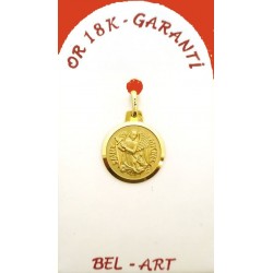 Medaille Goud 18 Krt - H...