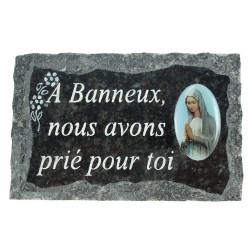 Plaque Cimetiere A Banneux...