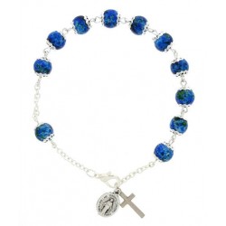 Bracelet-dizainier - bleu 8...
