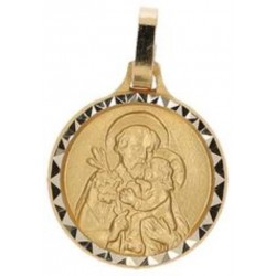 Médaille St Joseph - 14 mm...