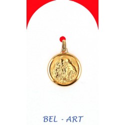 Médaille Or 9 Crts - St...