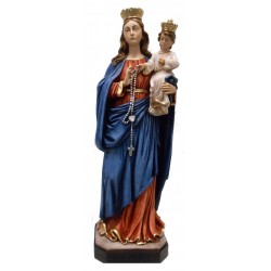 Statue 55 cm Vierge du Rosaire