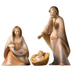 Holy Family Carved Wood 13...