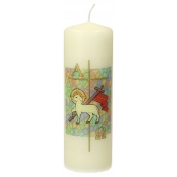Easter candle 150 X 50 sheep