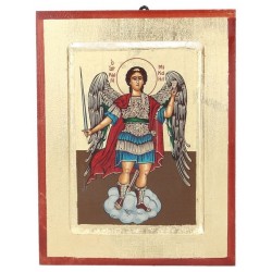 Icon 18 x 14 cm St Michael