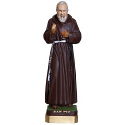 Beeld  Padre Pio 30 cm in hars