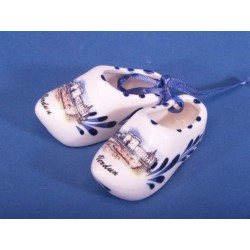 Pair Of Clogs With Ribbon...