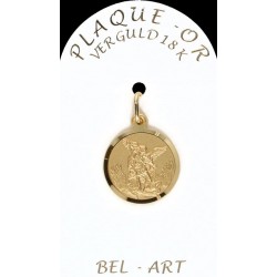 Médaille plaqué-or - St...