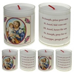 Set of 4 candles  St Joseph...
