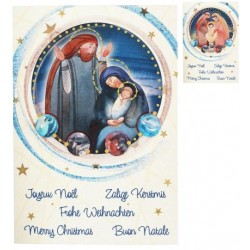 Dubbele kaart Kerstmis (2...