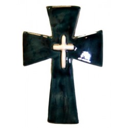 Croix Céramique - 16 X 10.5...