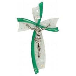 Wall cross 16 cm white and...
