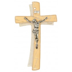 Wall cross 16 Cm White and...