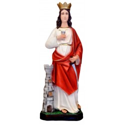 Statue St Barbara 60 cm in...