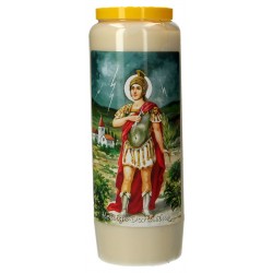 9 days candle / white / St...