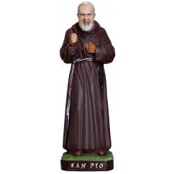 Padre Pio Statue 50 cm resin