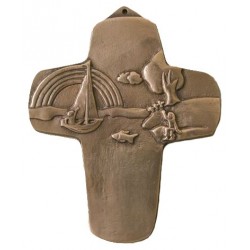 Kruisbeeld Brons  10 Cm...