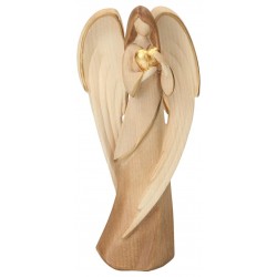 Angel Wood carved 15 cm