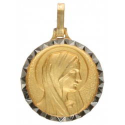 Médaille Vierge - 16 mm -...