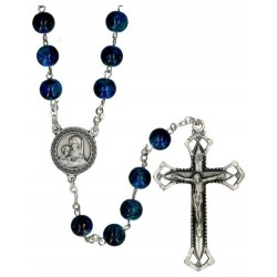 Rosary  Blue  8 mm