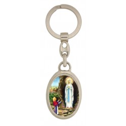 key ring  apparition. Lourdes