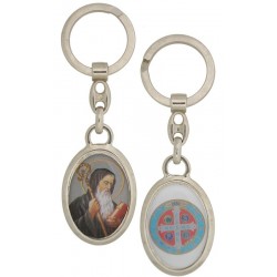 key ring  St. Benedict / Cross