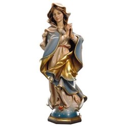 Statue Vierge Marie en bois...