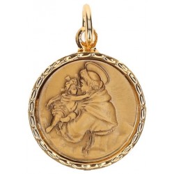 Médaille St Antoine - 18 mm...
