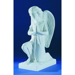 Angel  24 cm white marble...