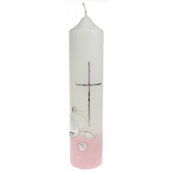 Baptism candle  265 x 60 mm