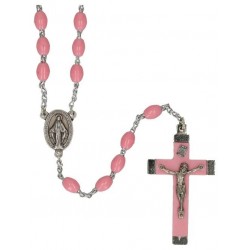 Pink rosary dubble-switched