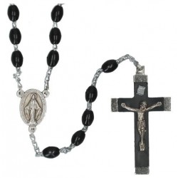 Black rosary dubble-switched