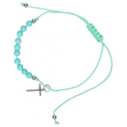 Bracelet / cord  fancy  cross