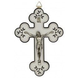Wall Cross 16 cm  White and...