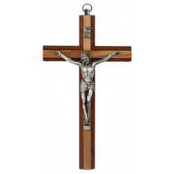 Kruisbeeld 15 cm Olijvenhout