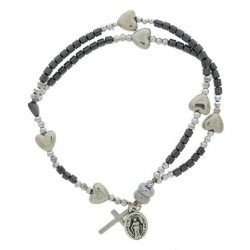 Bracelet rosary  hematite...