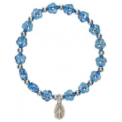 Bracelet s/élastique - Bleu