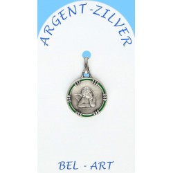 Médaille Argent - Ange - 14 mm