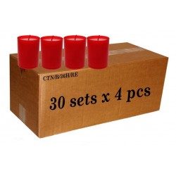 Box 120 Candles 36H Red...