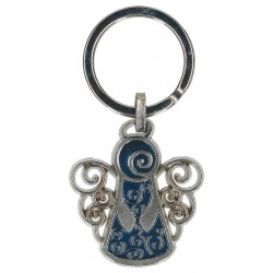 key ring  Angel  Blue Email