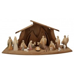 Woodcarved nativity set...