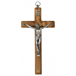 Wall cross 16 cm Olive wood