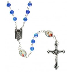 Glass rosary imitation...