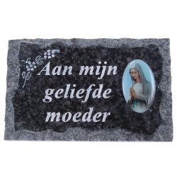 Plaque Cimetiere Aan Mijn...